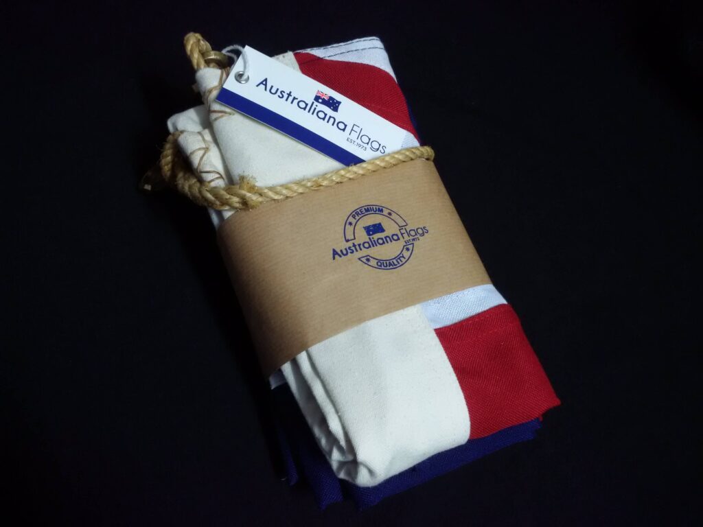 Australiana Flags packaging